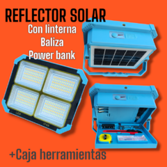Reflector para auto 200w carga Solar baliza herramientas