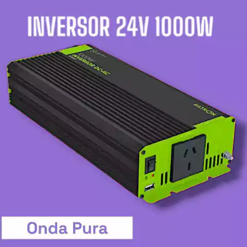 Inversor SILTRON Onda Senoidal Pura 24V 1000W