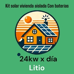 KIT INVERSOR 5000W 48V + BATERIA 2 X LITIO 9600W (24KW/DIA) - comprar online