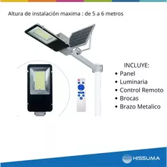reflector Luminaria Solar de Calle 50w - tienda online