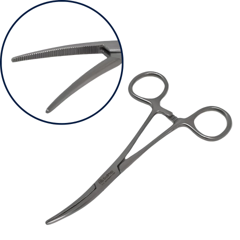 Pinza Dandy 14cm Para Cuero Cabelludo Acero Inoxidable Belmed - comprar online