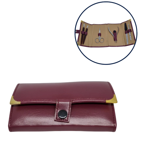 Set Pedicuria Con Estuche 6 Piezas Acero Inoxidable Belmed - comprar online