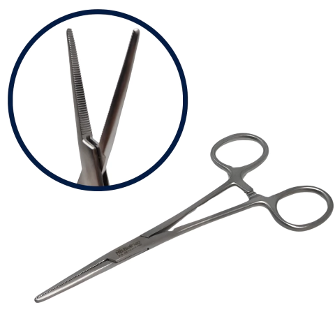 Pinza Crile Recta 14cm Acero Inoxidable Belmed