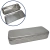 Caja Acero Inoxidable 25 x 10 x 05cm lisa Belmed - comprar online