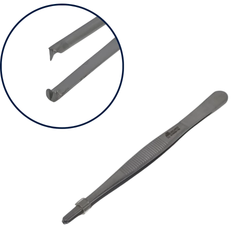 Pinza Diente De Ratón 11.5cm 1x2 Dientes Acero Inoxidable Belmed - comprar online