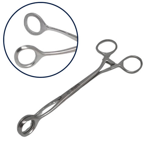 Pinza Aro Collin 19cm Acero Inoxidable Belmed