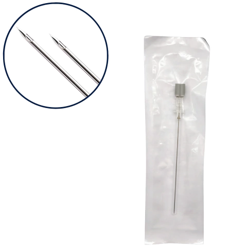 Aguja Espinal Punta Lápiz 27G X 3 1/2" MCM - comprar online