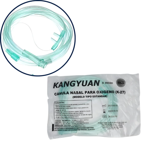 Canula Nasal Para Oxigeno K27 x 10u Kangyuan - comprar online