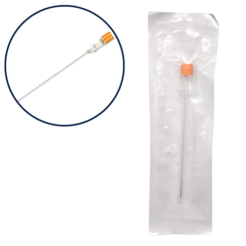 Aguja Espinal Punta Lápiz 25G X 3 1/2" MCM - comprar online
