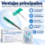 Aguja Butterfly Con Cierre Tubo Vacio Prp Weigao 21g X10 - comprar online