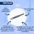 Pinza Bruselas Tweezer Recta Delicada 0.30mm Acero Inoxidable Belmed - comprar online