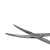 Imagen de Pinza Dandy 14cm Para Cuero Cabelludo Acero Inoxidable Belmed