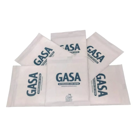 Gasas Estériles En Sobres De 10 Unidades 10x10cm x 50u Ceade