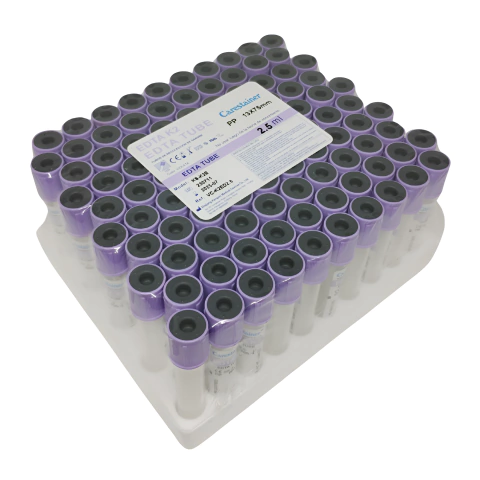 Tubo Con Edta K2 2,5ml x 100u Carestainer