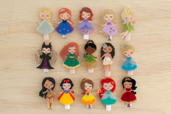 Presilha em acrílico: princesa Sophia na internet