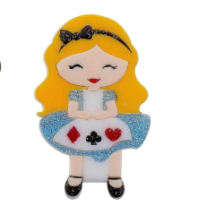 Presilha em acrílico: Alice - comprar online