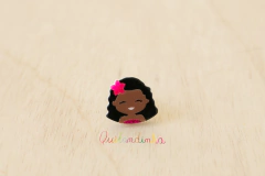 Anel acrílico: princesa Moana na internet