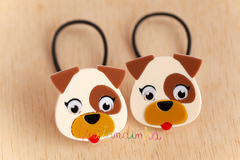 Elásticos: Par Acrílico Cachorrinho - comprar online