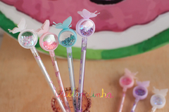 Caneta Borboleta com mini lantejoula - comprar online