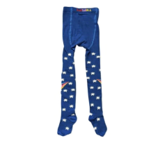 Meia Calça Estrela Cadente Azul - comprar online