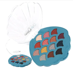 Paleta de Sombras Mattes e Metálicas Vivai - azul - comprar online