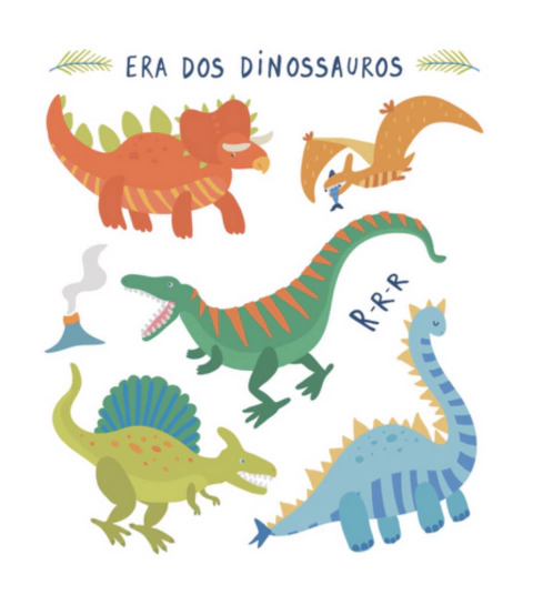 Tatuagem temporária - Dinossauro