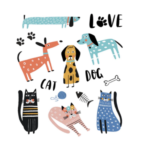 Tatuagem temporária - Pets