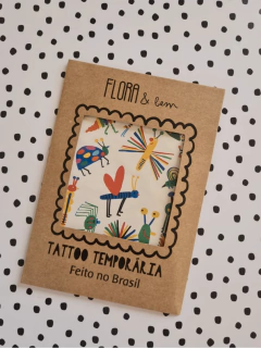 Tatuagem temporária - insetos - comprar online