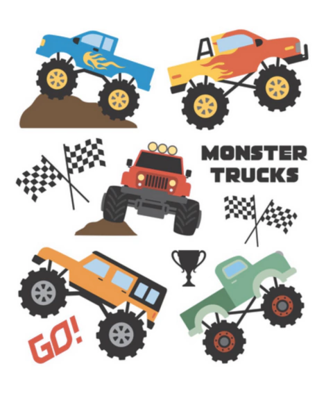 Tatuagem temporária - Monster Truck