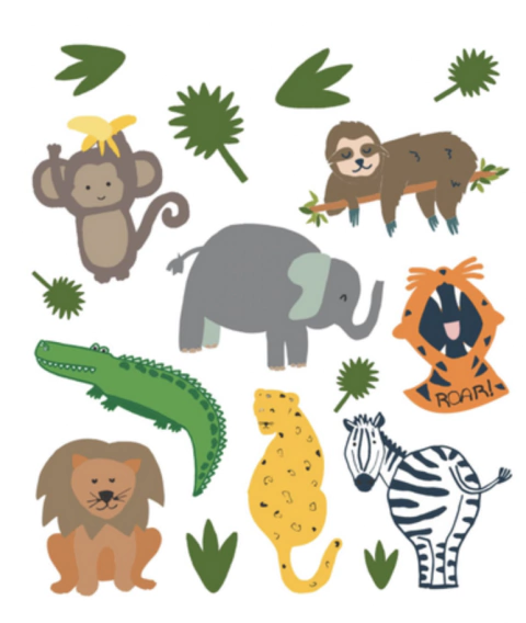 Tatuagem temporária - Selva