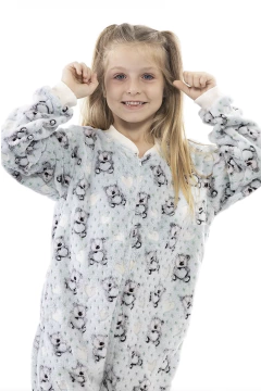 Pijama macacão plush Ursinho unissex 6 e 8 na internet