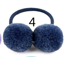 Elásticos: dois pompons