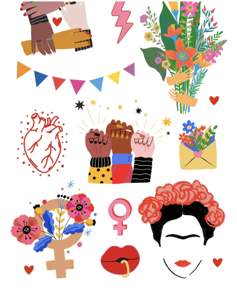 Tatuagem temporária - female