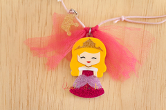 Colar em Acrílico: Aurora