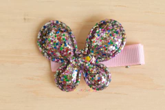 Divertido: Borboleta glitter