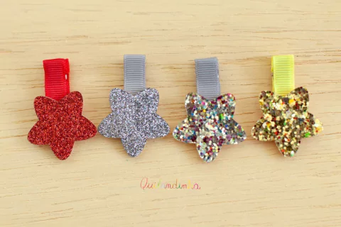 Kit promocional: Laço forrado: trevo - 4 laços