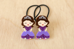 Elásticos: Par Acrílico Princesa Sofia - comprar online