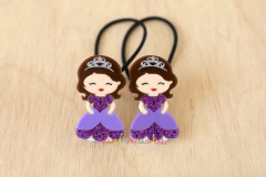 Elásticos: Par Acrílico Princesa Sofia - comprar online