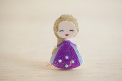 Presilha em acrílico: princesa Elsa II