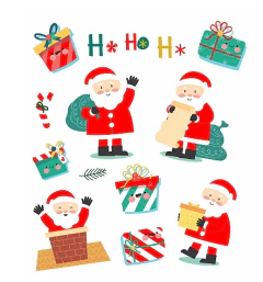 Tatuagem temporária - Ho Ho Ho!!!