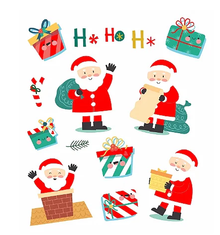 Tatuagem temporária - Ho Ho Ho!!!