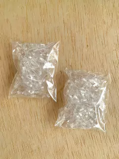 Elásticos: Liguinhas mais grossas transparente - comprar online