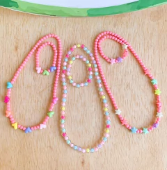 Colar miçangas - Bolinhas - comprar online