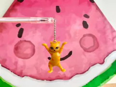 Caneta Gatinho pingente na internet