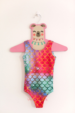 Body Sereia + tiara BRINDE - Somente P e M - Quitandinha Baby