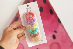 Elásticos: fios de telefone candy - kit com 6