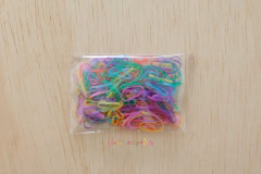 Elásticos: Liguinha silicone (várias opções) - Quitandinha Baby