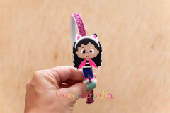 Tiara Glitter: Gabby na internet