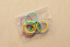 Elásticos: Liguinhas básico Colorida