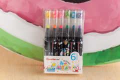 Kit marca texto tampa com lantejoulas